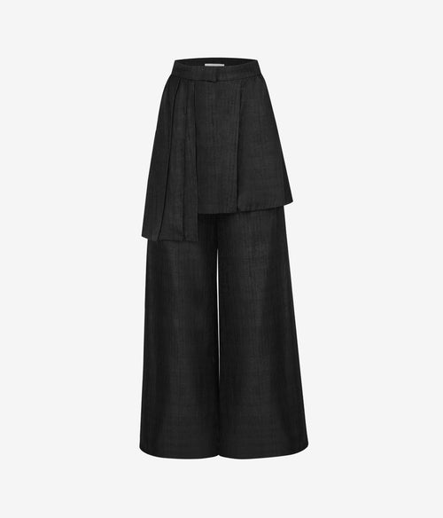 Wrap Skirt Trousers