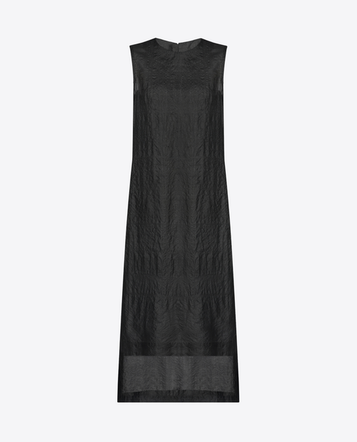 Charcoal Tussar Tunic