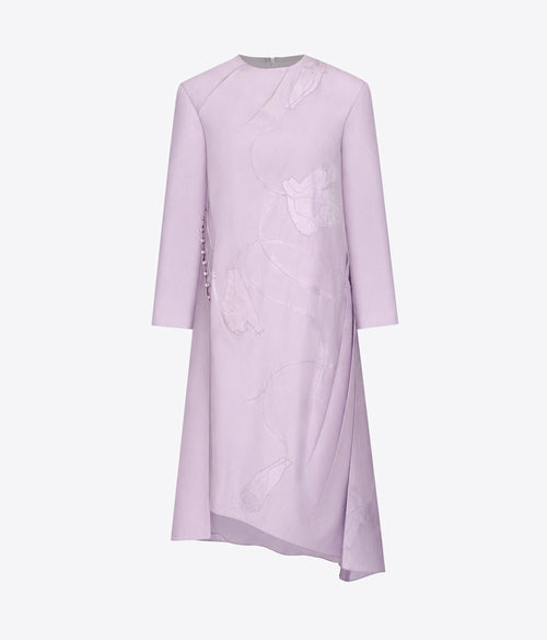 Structured Lavendar Tunic & Pants Set