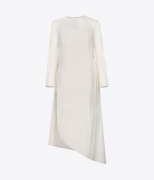 Structured Ivory Tunic and Pants Set