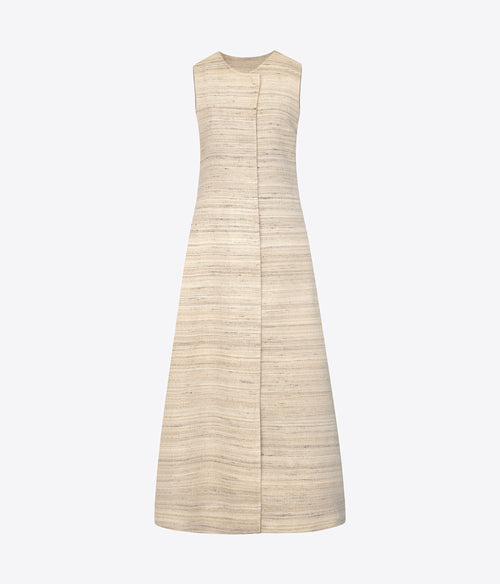 Structured Tussar Dress