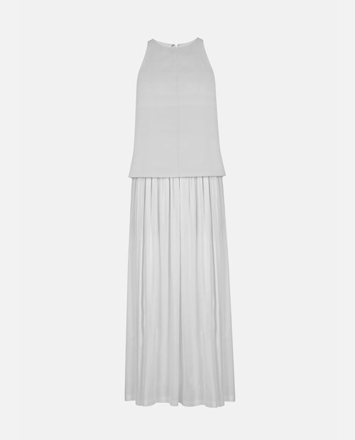 Ivory Gathered Dress