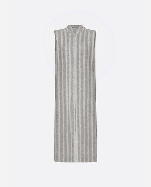 Sleeveless Mandarin Tunic