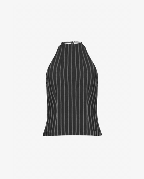 Striped Halter Top